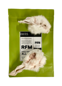 Freeze Dried Rabbit Heads