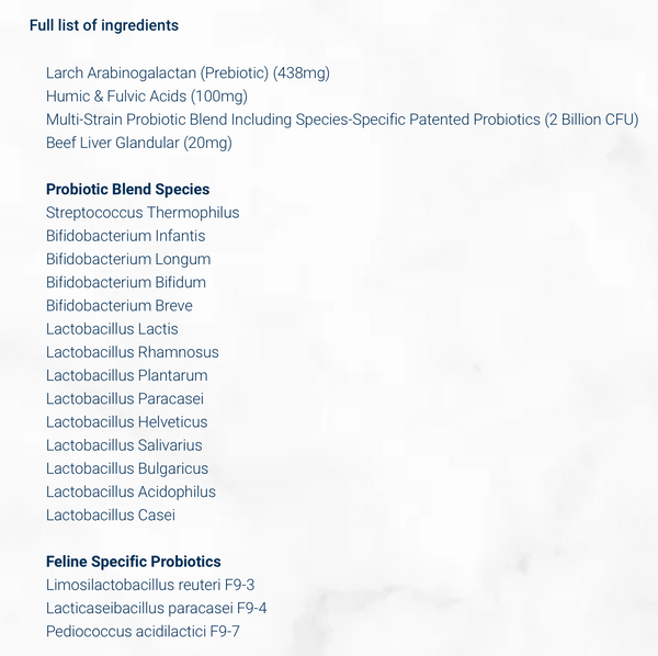 Felix's Flora - Species Specific Probiotic