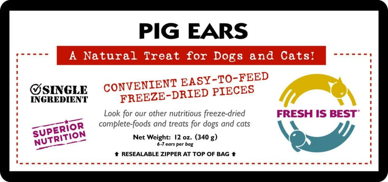 Freeze Dried Pig Ears