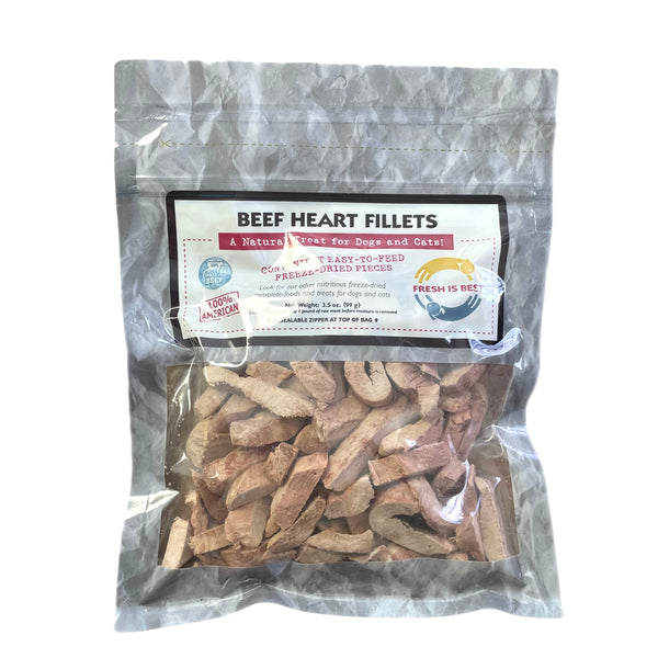 Freeze dried beef heart for dogs hotsell