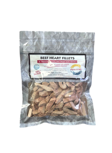 Freeze Dried Beef Heart – Raw Feeding Miami