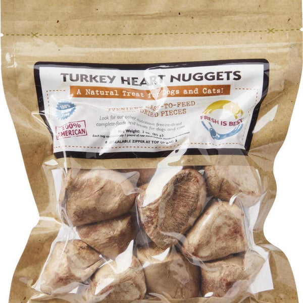 Freeze Dried Turkey Hearts