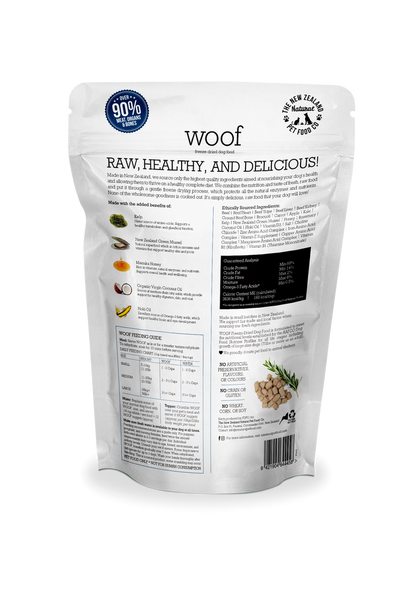 WOOF Dog Food - Beef – Raw Feeding Miami