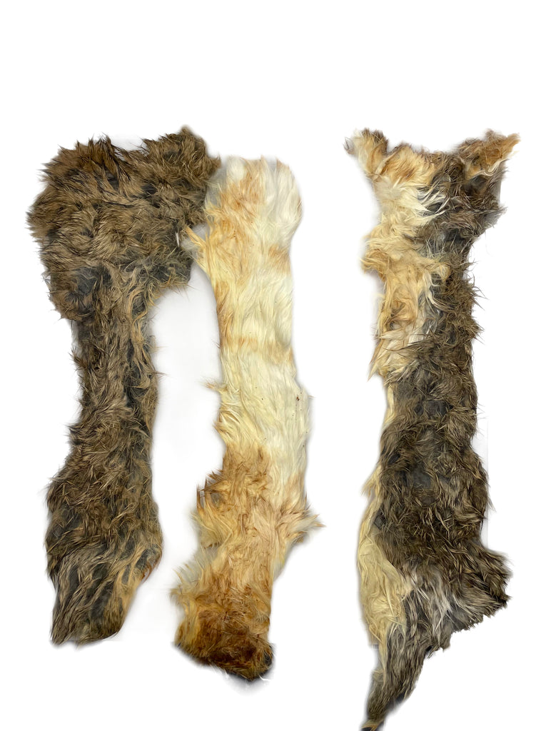 Dehydrated Rabbit Hide (Single Pack & Bulk Box available)
